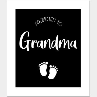 Promoted to grandma Posters and Art